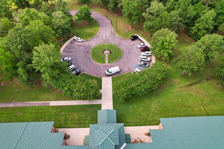 Northeast Elementary School Parking Lot - Visitors in Pride