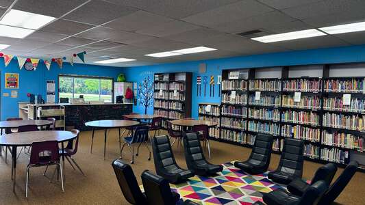 George White Elementary School Library in Laguna Niguel