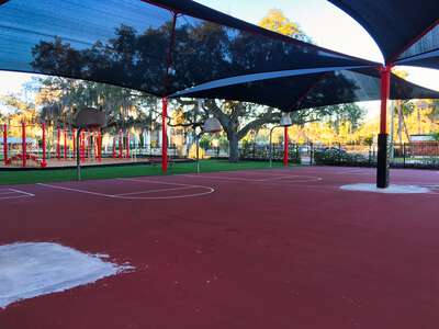 Gorrie Elementary School (1681) Outdoor Basketball Courts in Tampa