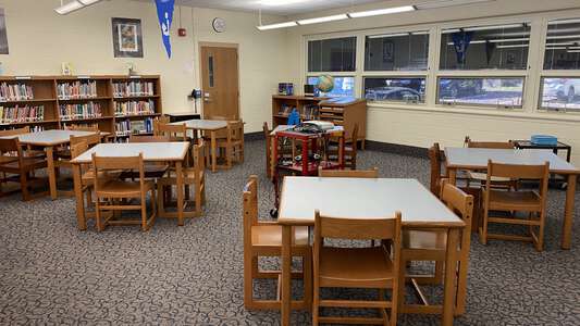 Reading-Fleming Intermediate School Media Center in Flemington