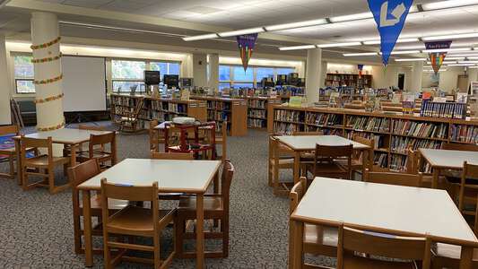 Reading-Fleming Intermediate School Media Center in Flemington