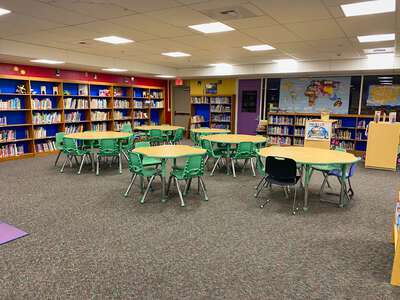 Balboa Elementary School Library in San Diego