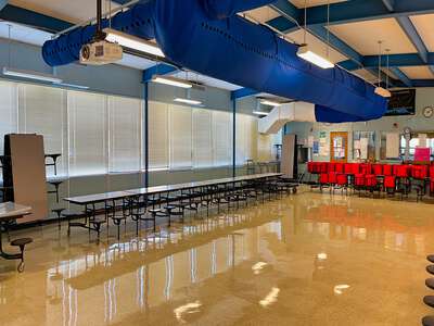 Ortega Elementary School Cafeteria w/ Stage in Austin