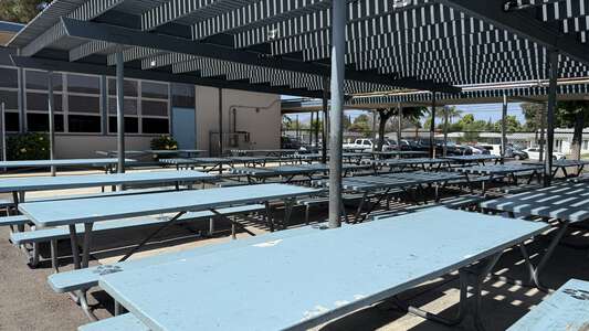 Cambridge Elementary School Lunch Shelter in Orange