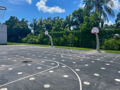 Oak Grove Elementary School Outdoor Basketball Courts in Miami