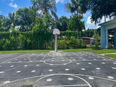 Oak Grove Elementary School Outdoor Basketball Courts in Miami