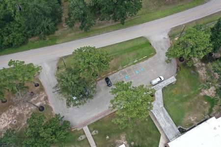 Teague Middle School Parking Lot - Front in Humble