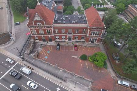 L&N STEM Academy Parking Lot - Front in Knoxville