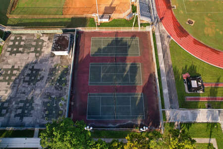 Boyd H. Anderson High School Tennis Courts in Laud Lakes