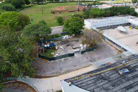 Atlantic West Elementary School Parking Lot - South in Margate