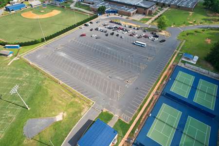 Fort Mill High School Parking Lot - Tennis Courts in Fort Mill
