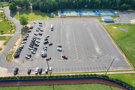 Parking Lot - Tennis Courts