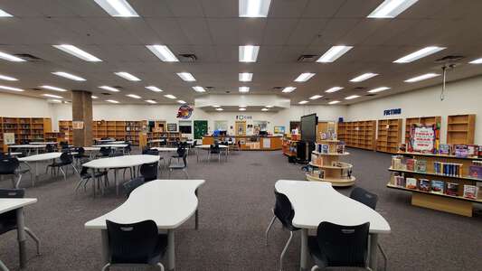 Karns Middle School Library in Knoxville
