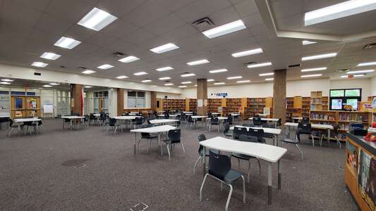 Karns Middle School Library in Knoxville