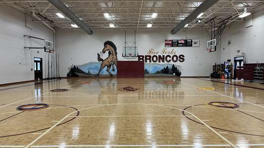 Five Forks Middle School Gym in Lawrenceville