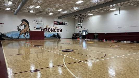 Five Forks Middle School Gym in Lawrenceville