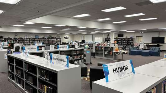 Jones Middle School Media Center in Buford