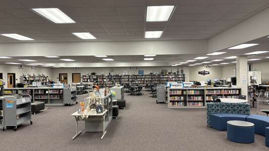 Jones Middle School Media Center in Buford