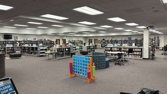 Jones Middle School Media Center in Buford