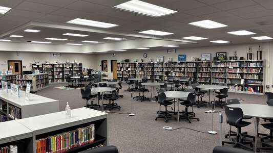 Jones Middle School Media Center in Buford