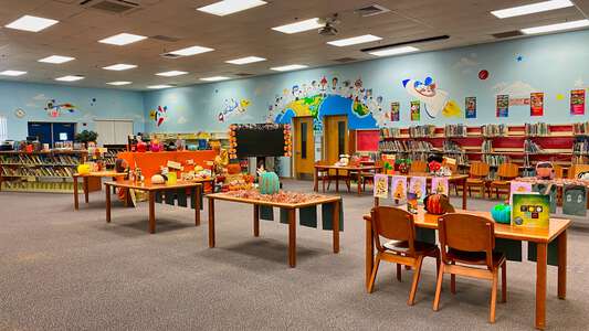 Rock Island Elementary School Media Center in Fort Lauderdale