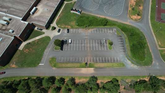 Rocky River High School Parking Lot - Side in Mint Hill 2