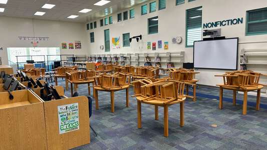 Sylvania Heights Elementary School Library in West Miami