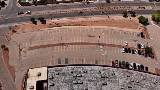 El Dorado High School Parking Lot - Side in El Paso 2