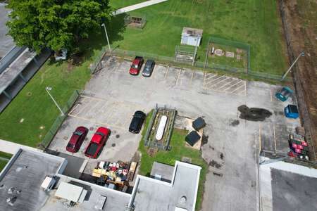 West Homestead K-8 Center Parking Lot - Back in Homestead