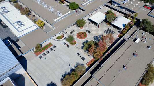 Dartmouth Middle School Outdoor Area in San Jose