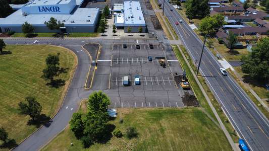 Churchill High School Parking Lot - Side in Eugene