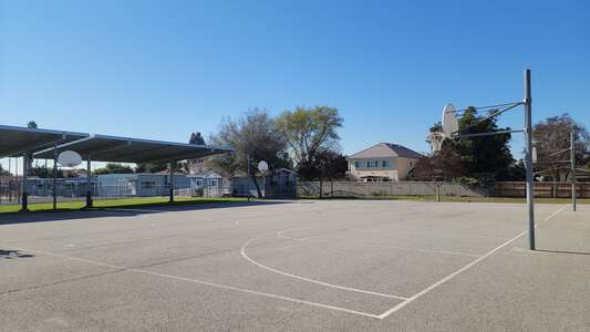 Roosevelt Elementary School Outdoor Basketball Courts in San Gabriel