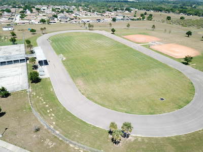 Boone Middle School Practice Football Field in Haines City