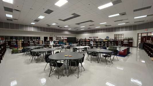 Ogden Elementary School Library in Humble 5