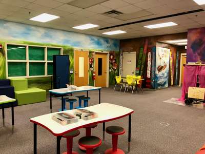 Avalon Elementary School Media Center in Orlando