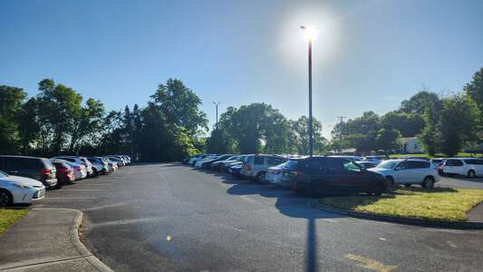 Sarah Moore Greene Magnet Academy Parking Lot - Front in Knoxville