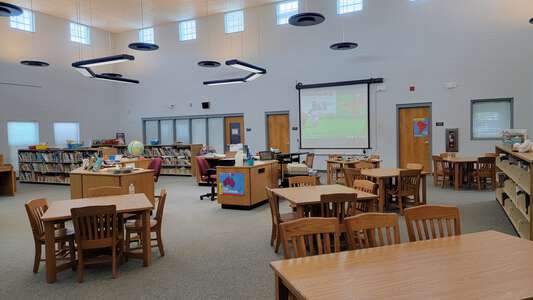 William D Moseley Elementary School Library in Palatka