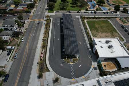 Logan Memorial Educational Campus Parking Lot - Side A in San Diego