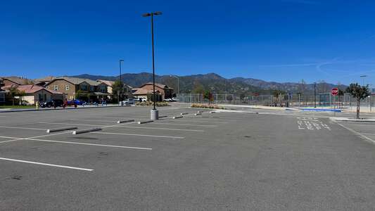 Alberhill Elementary School Parking Lot in Lake Elsinore