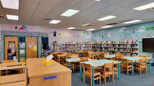 Hollywood Hills Elementary School Media Center in Hollywood