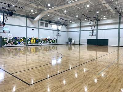 Ojeda Middle School Practice Gym in Austin
