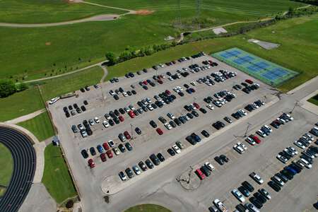 Karns High School Parking Lot - Back in Knoxville 2