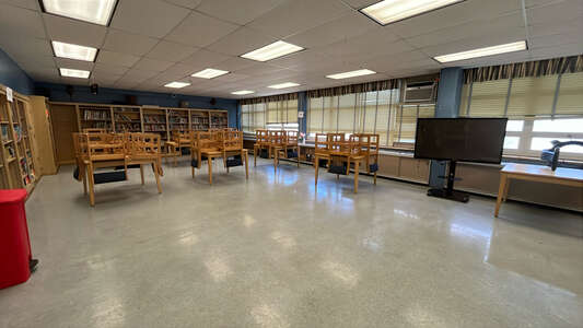 King - Dr. Martin Luther King Jr Academy of Social Justice Library in Chicago