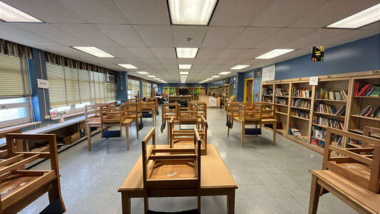 King - Dr. Martin Luther King Jr Academy of Social Justice Library in Chicago