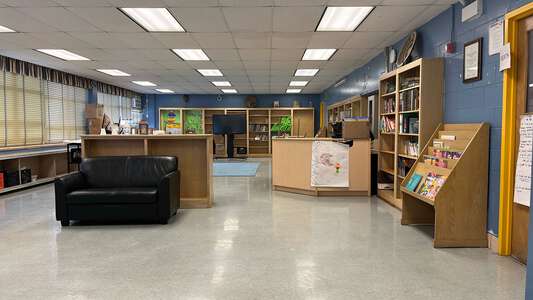 King - Dr. Martin Luther King Jr Academy of Social Justice Library in Chicago