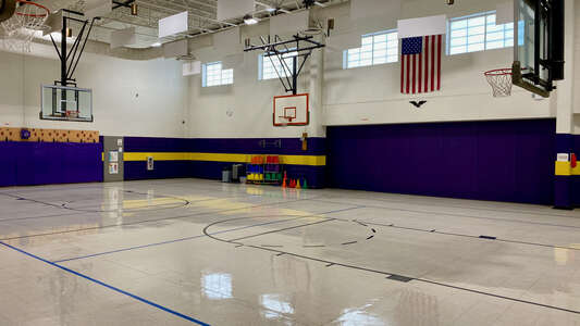 Easley Magnet Elementary School Gym in Durham