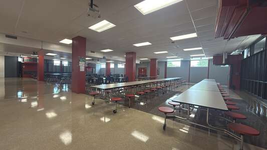 West Jefferson High School Cafeteria in Harvey 2