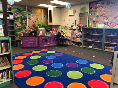Eisenhower Elementary School Library in Garden Grove