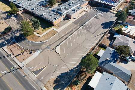 Jackson Middle School Parking Lot - Front in Albuquerque