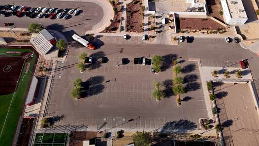 Socorro High School Parking Lot - Fields in El Paso 2